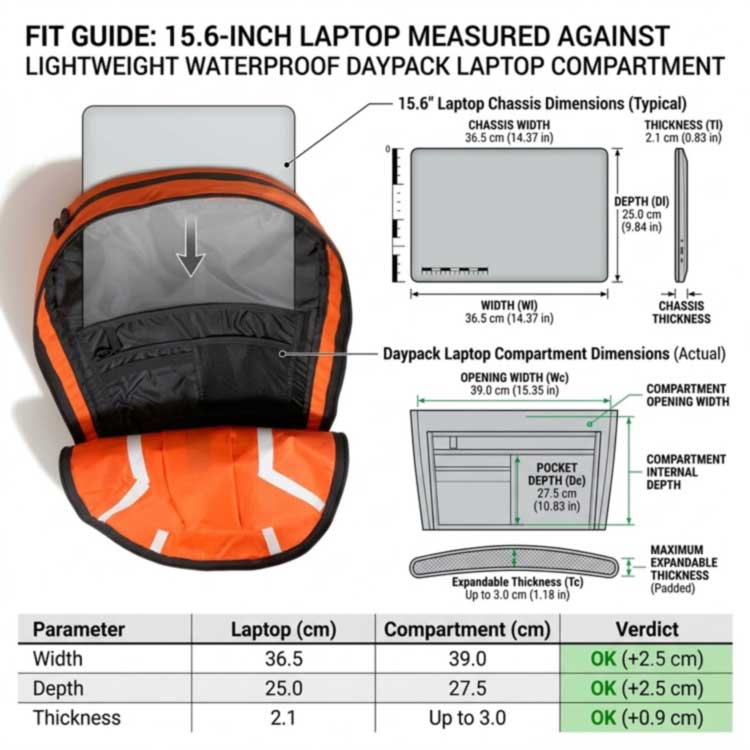 Geantă impermeabilă pentru laptop de 15,6 inchi Ghid de cumpărare OEM