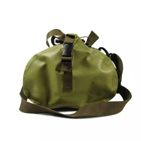 Geantă verde impermeabilă de 45 l