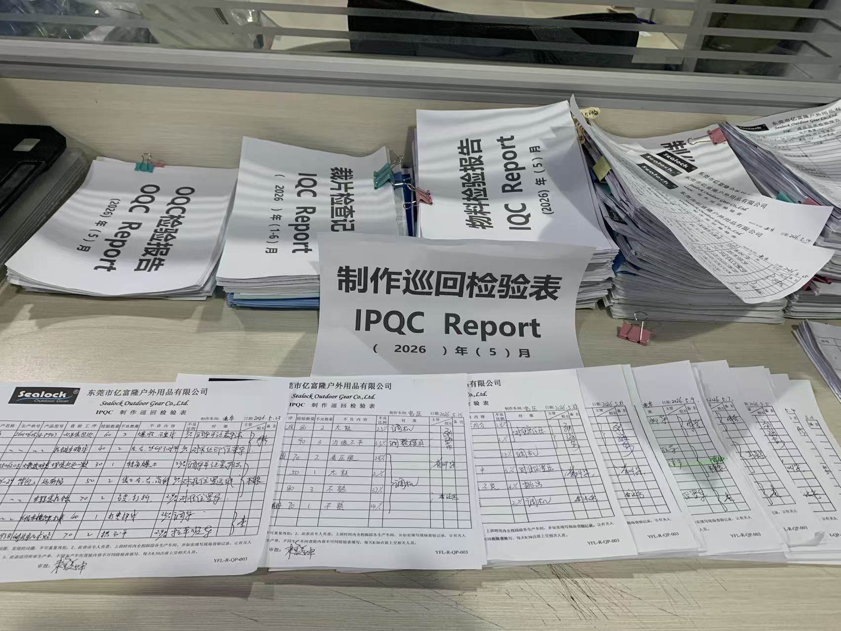 IPQC Inspection Report